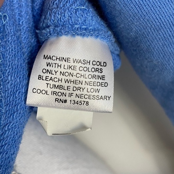 Vineyard Vines • Blue and White Plaid Shoulder Pullover - Picture 7 of 8